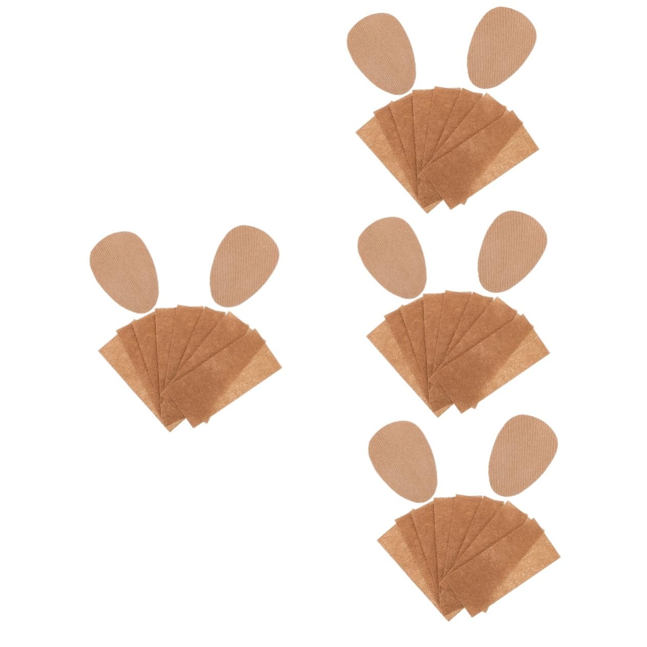 Support oreille chien Kisangel en mousse douce pour le redressement naturel des chiots