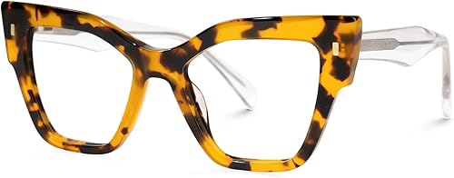 Miniatura 2 de Zeelool Marco único de gafas de ojo de gato para mujeres con lente transparente sin receta Yasmin ZJGA272122