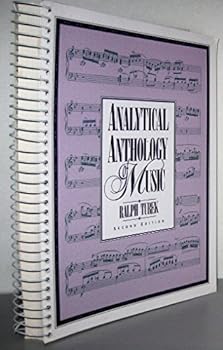 Spiral-bound Analytical Anthology of Music Book