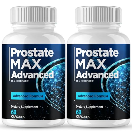 Prostate Max Supplement Prostate Max Advanced Capsules for Men - Maximum Strength for Daily Wellness & Comfort All Natural ProstateMaxAdvanced Pills Reviews (2 Pack)