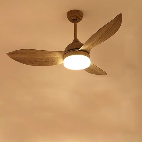 Amazon Co Jp Jialeメタルノルディックシーリングファンライト Hjca現代のミニマリストレストラン寝室扇風機ライトレトロ装飾照明45 121 Cm 色 Gray Wood Grain ホーム キッチン