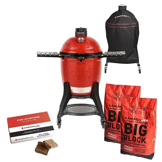 BBQ Island Grills & Smokers Kamado Joe - Classic Joe 3 On Cart Package