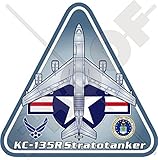Boeing KC-135 Stratotanker USAF KC-135R US Air Force Acc AMC AFRC ANG USA 3.7' (95mm) Vinyl Sticker, Decal.