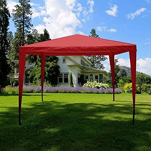 Garden Vida 3x3m Gazebo Garden Party Tent Steel Legs Waterproof Roof Event Shelter (White)