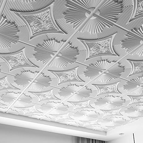 Art3d 3D Ceiling Tiles Pack of 12 Cover