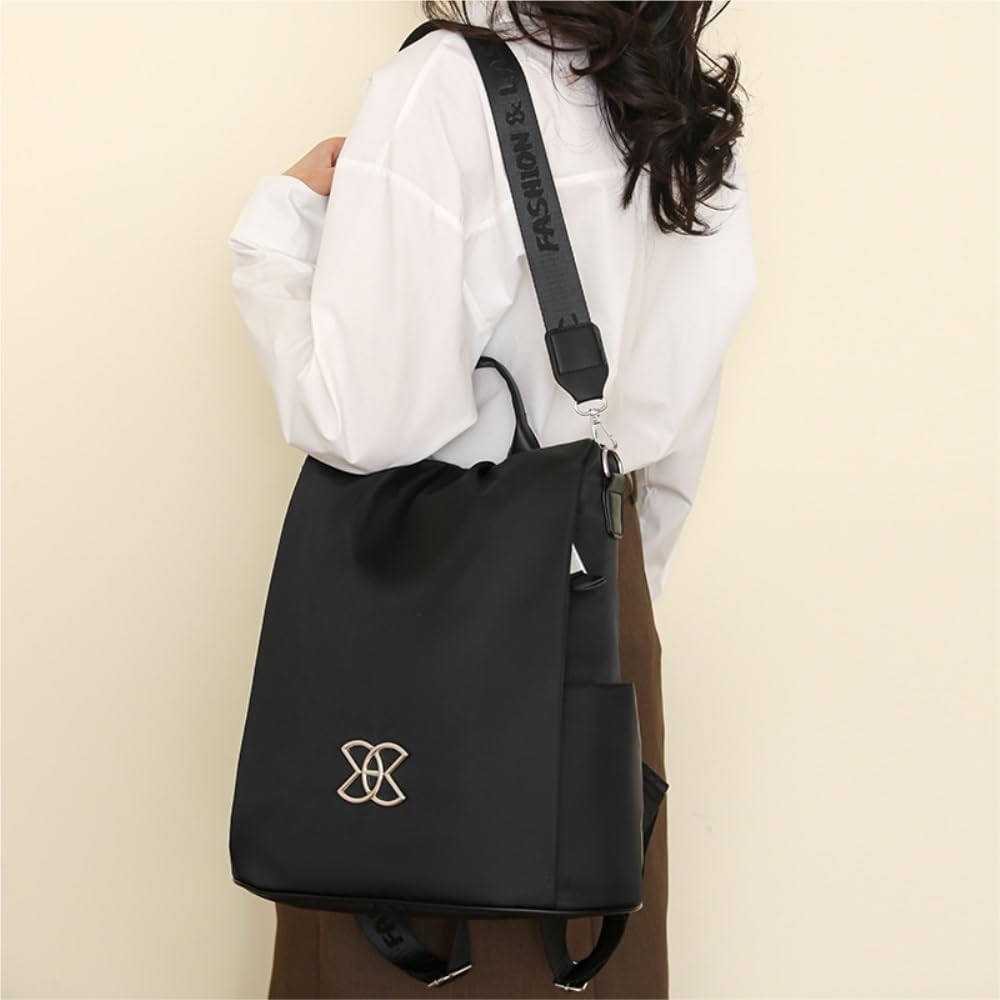 Simple backpack with decorative patterns, suitable for daily and sports leisure scenes. -Can be given as a gift(Brown)