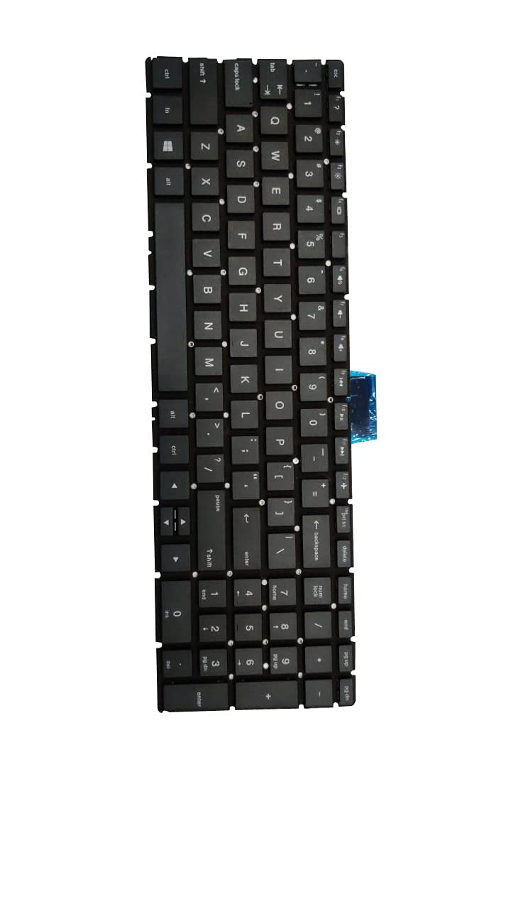 Skell Tech Laptop Keyboard for HP Pavilion 15-BW 15-BS 250 G6 255 g6 256 g6 Keyboard, Black