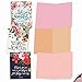 The Best Card Company - Assorted of 10 All Occasions Blank Notecards Box Set 4 x 5.12 Inch w/Envelopes, Floral Scripture Bible Quotes for Women (10 Designs, 1 Each) - Blessings M6634OCB