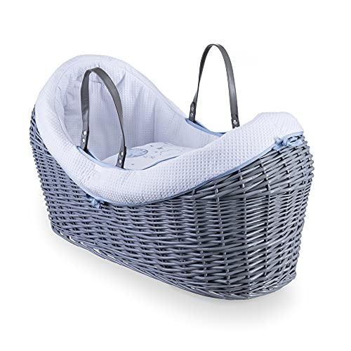 Clair de Lune Wrap Over Noah Pod, Blue/Grey, Over The Moon