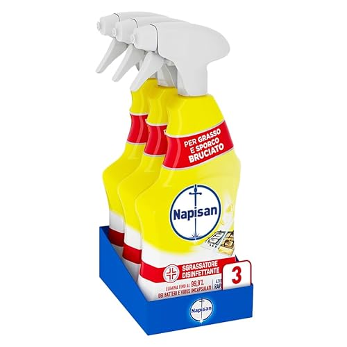 Napisan Spray Sgrassatore Limone 740ml x3