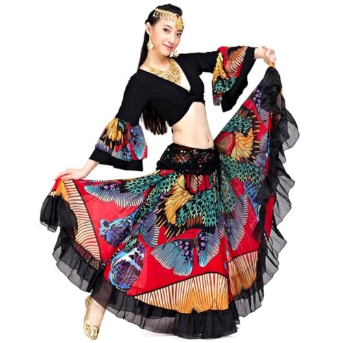 Jupe de danse du ventre pour vos spectacles et festivals boho gitan