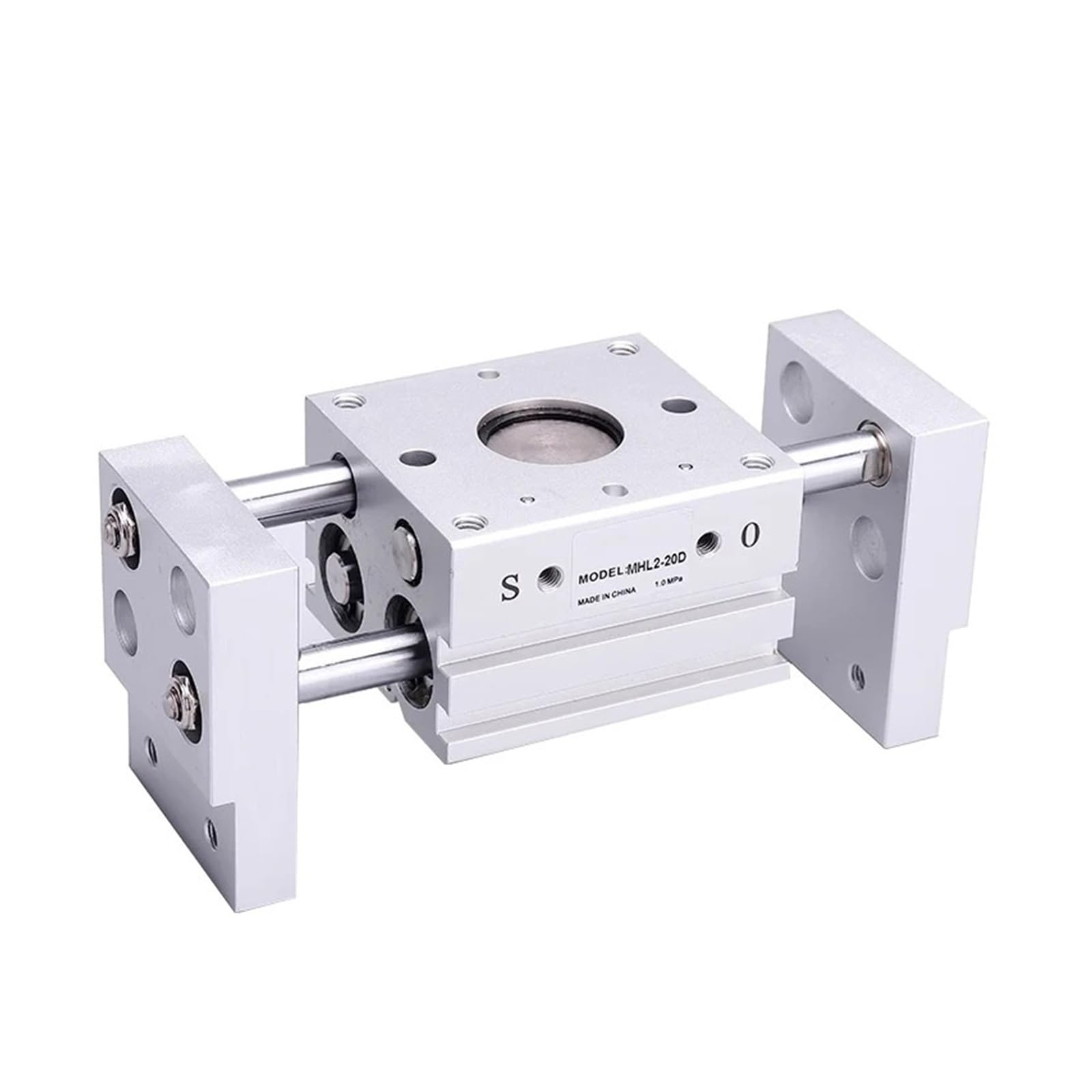 Cilindro neumático MHL2-32D de garra para automatización y sujeción en líneas de montaje