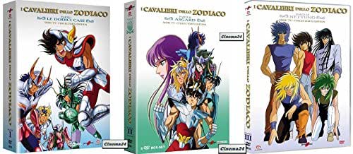 I CAVALIERI DELLO ZODIACO - Parte 1-2-3 (20 Dvd) (Edizione