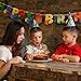 Building Block Birthday Party Supplies Banner by Aliza | Baby Boy Toddler Kids Birthday Decorations – Huge 7-feet Long Brick Themed Decor – The Perfect Decoration for Your Party