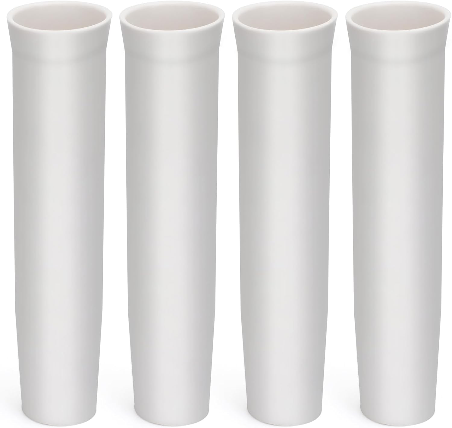 4PCS Vinyl Inserts for Fishing Rod Holder | Suitable for Boats, Yachts, and Ships,1-5/8 Inches I.D, 9 Inches Length, 4pack