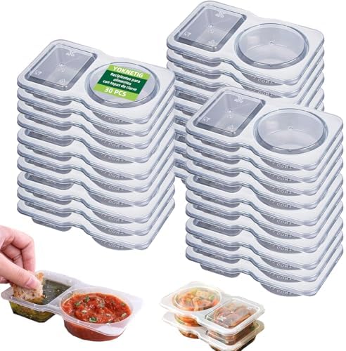 Sanoearth Contenedores De Aperitivos [7 Paquetes] Contenedor