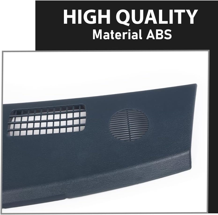 Upper Dashboard Panel Dash Cover, Compatible with Dodge Ram 1500 2002-2005, Compatible with Ram 2500 3500 2003-2005, Blue