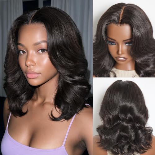 Image of LUVME HAIR All-Day Comfort Loose Body Wave 5x5 Lace Front Wigs Human Hair