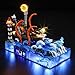 Produktbild FUNWHOLE Oceans Meeres Abenteuer Schiffsbaukasten für Erwachsene: LED Inklusive Bootsbau Kompatibel mit Lego Sets Geschenk für 16+ 18+ (824 PCS)