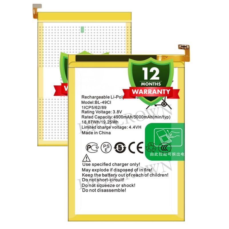Image of Original BL-49CI Battery Compatible for iTel P11 | P12 | iTel P41 Powerpro | P42 - (5000mAh) - 1 Year Warranty
