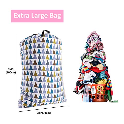 Swisselite Heavy Duty Laundry Drawstring Bag With Strap, 28 X 40 Inches Travel Dirty Clothes Bag For Laundromat And Household, 14 Color #TOP1