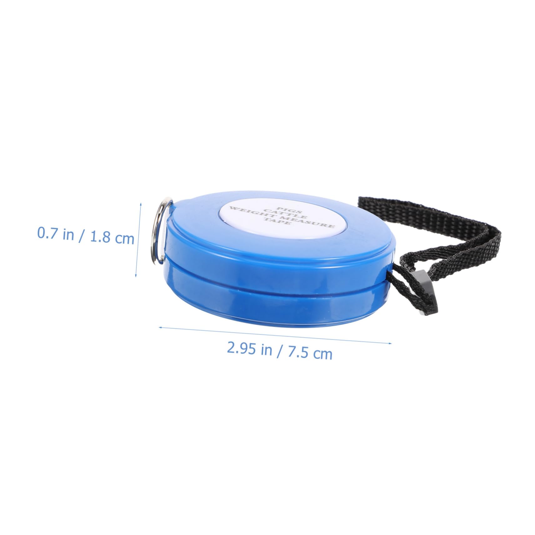KALLORY Pig Tape Accurate Body Weight Measuring Tape for Livestock Cattle Goats Farm Measuring Tool Random Style