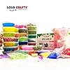 DIY Slime Kit Supplies Kids – Ready Slimes Making Kits Craft for Girls Boys Children –Set Includes Big Box, Glow Powder, Slim, Clear Slime, Glitter, Egg Putty Fruit Slices, Fishbowl Foam Beads #4