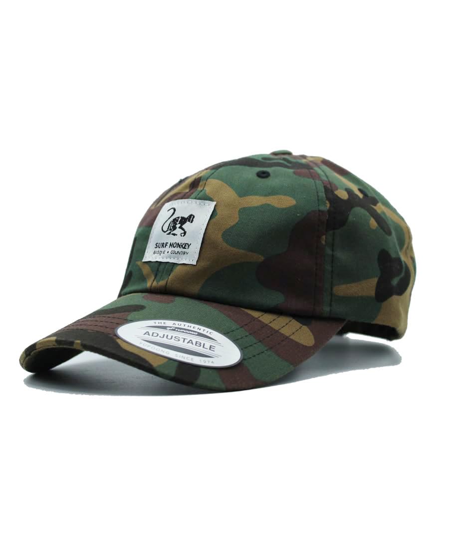 Surf Monkey Gorra Beisbol Classic Gorra Dad de algodón sin Estructura