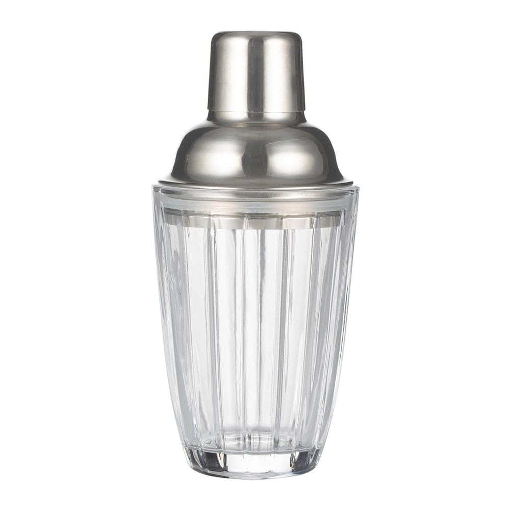 Viners Barware Glass Cocktail Shaker, 280ML