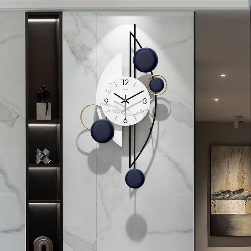 Horloge murale silencieuse pour stopper le tic-tac et decorer le salon