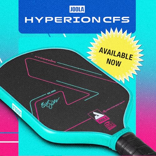 Image of JOOLA Ben Johns Hyperion CFS Pickleball Paddle - Carbon Surface with High Grit & Spin, Elongated Handle, USAPA Approved Ben Johns Paddle