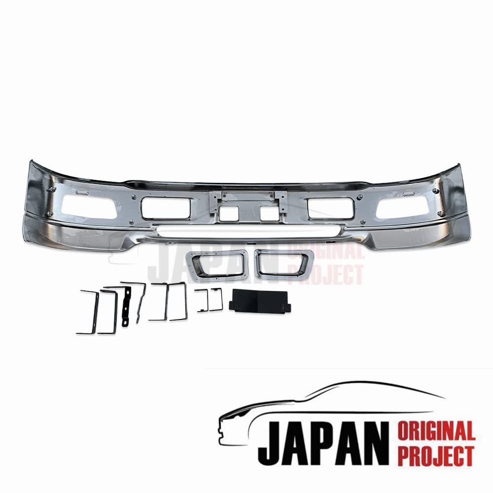 Amazon | いすゞ 07エルフ ハイキャブ メッキ フロントバンパー 