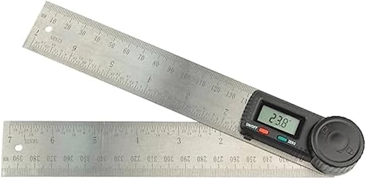 Bruder Mannesmann Tools M81220 Digital Angle Gauge/Protractor/Inclinometer