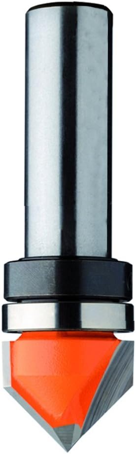 CMT 815.127.11B V-Grooving Bit, 1/2-Inch Diameter, 1/4-Inch Shank