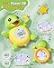KISSONE Baby Bath Thermometer, Digital Water Temperature Monitor for Newborns & Toddlers, Accurate Temperature Readings, BPA-Free, °F/°C, Floating Turtle Toy with Bath Water Safety