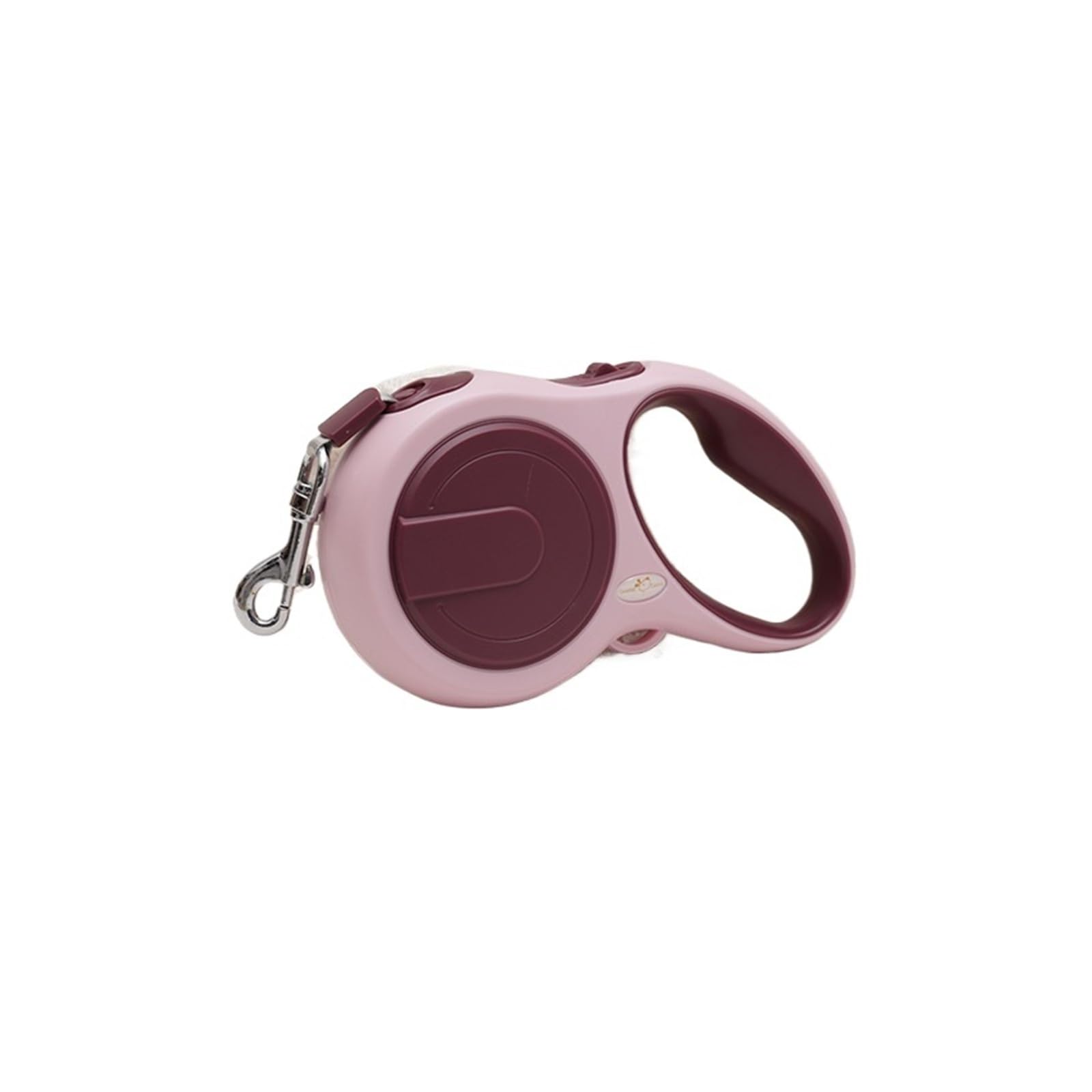 5m Dog Leash Retractable Roulette Collar Adjustable(Burgundy)