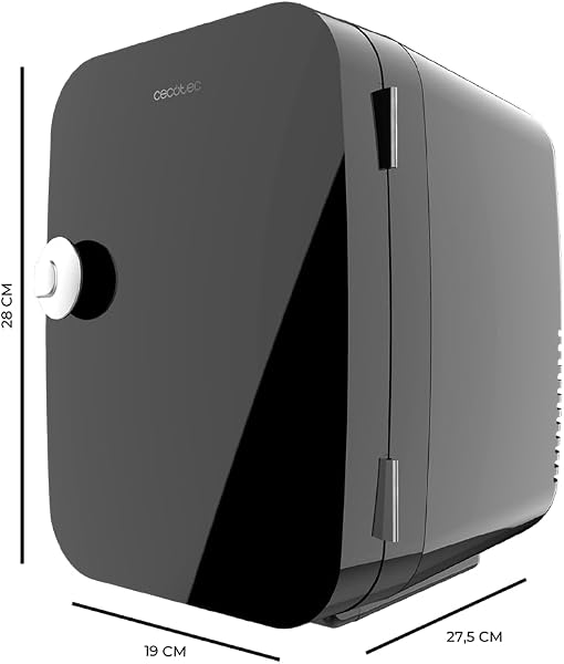 Cecotec Mini Nevera Bolero MiniCooling 4L Río Black, Funcionamiento 12V-220V, Compatible coche y caravanas, Función enfriamiento y calentamiento, Rango temperatura 5-65º, Transporte fácil - 2