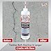 Gray 1.4 LB Magic Crack Filler Bottle - Easy, No-Mess Crack Repair for Concrete, Masonry & Asphalt - Durable & Weather-Resistant