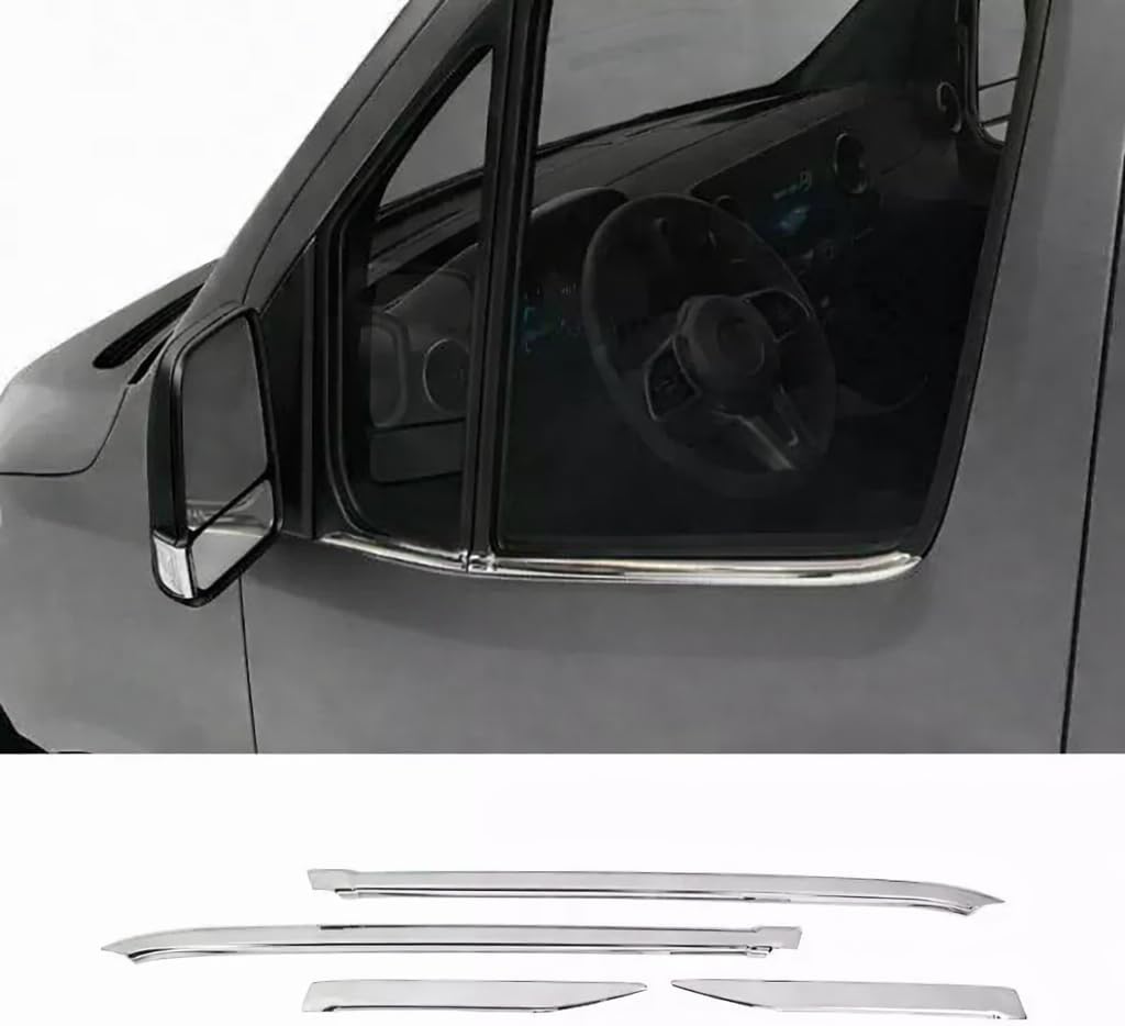 Window Sill Chrome Trim Cover Molding Frame For Sprinter W907 W910 2018-2026