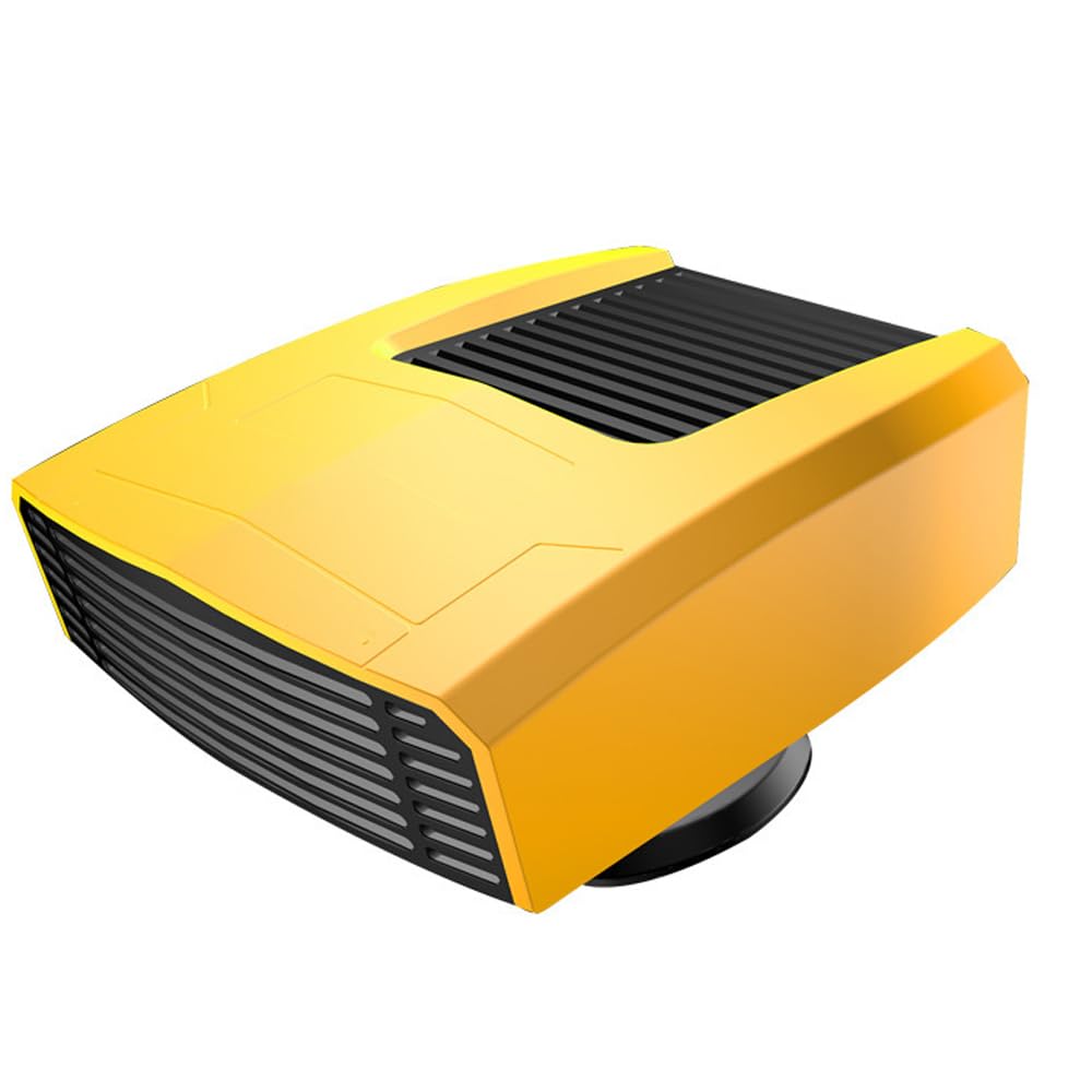 Riloer Portable Car Heater, for Quickly Defrost Defogger Demister, 12V 180W ABS Portable Car Heater Cooler Dryer Demister Defroster