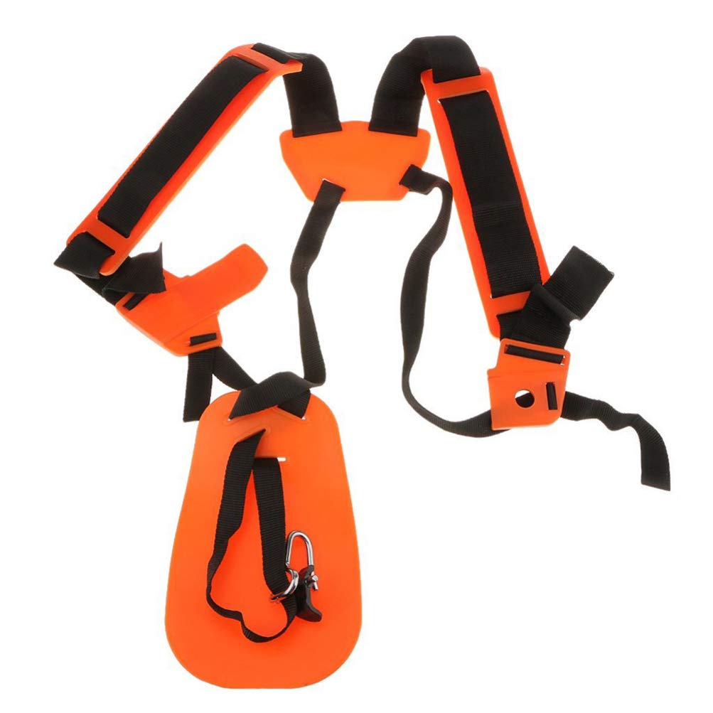 Ceinture rembourrée pour tondeuse à gazon en nylon orange ajustant le poids