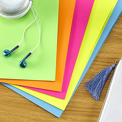 Wausau Papers Neenah Paper 21811 Astrobrights Colored Cardstock, 8.5” x 11”, 65 lb/176 GSM, Martian Green, 250 Sheets - Thumbnail 5