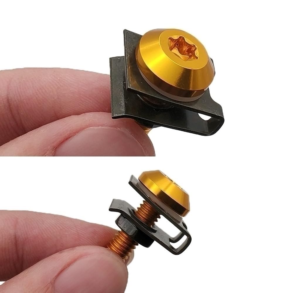 Compatibile con Ducati 916 916SPS per Monster M400 M600 M620 M900 Viti di Fissaggio del Cofano del Motociclo Viti di Fissaggio Bulloni Corpo Kit di Dadi Pezzi Modificati(7)