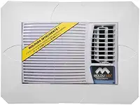 Moldura Para Ar Condicionado Ajustavel Tipo Janela Molduflex