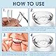 4pcs Mundschutz gegen Zähneknirschen & Schnarchen, Anti-Schnarch Schiene & Mundschutz bei Bruxismus, Transparent, Für Männer e Frauen, Bruxismus, Schnarchen, Zähneknirschen