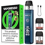 Vaporesso Xros Pro 2 Vape Kit [Storm Blue] - Available in 7 colours - 2A Fast Charge in 30 mins, 2000mAh Battery, 30W Output, 0.96" TFT - Compatible with all Vaporesso Xros Pod - No Nicotine