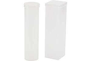 Miles Kimball Round & Square Cracker Storage Containers Airtight