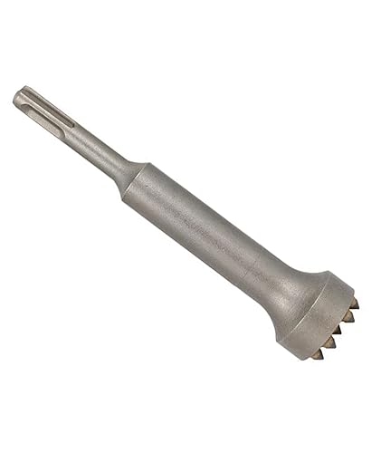 Broca de cincel de martillo giratorio, cabeza de buje de hormigón, cabeza cuadrada, martillo de cincel de aleación para losa, puente, pared, cincel