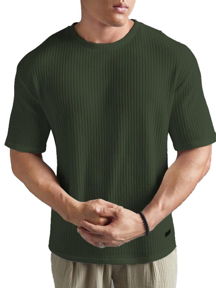 Image of Pivl Men's Summer Striped Style Trendy t Shirt