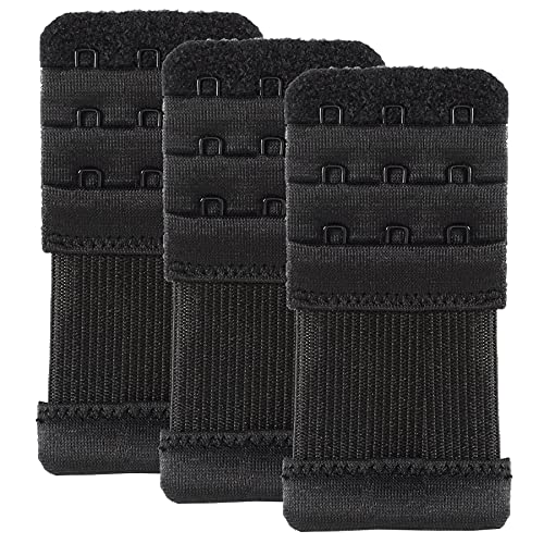 Extensor de sujetador 3 gancho Mujer Extensores de correa de sujetador, 3 Piezas